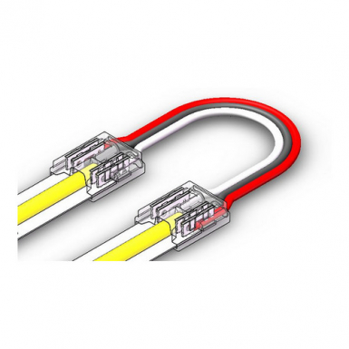COB LED to LED connector, 15cm, 3PIN-10mm PCB IP20 i gruppen LED & profil / Tillbehör hos Ljusihem.se (LSS-CON-3PIN-10MM-C-BL)