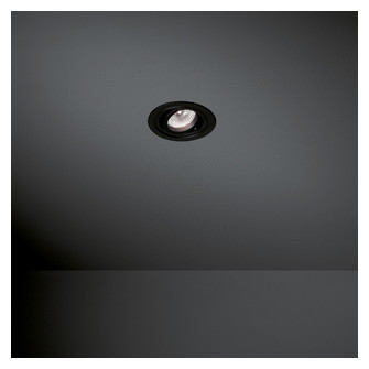 K 1 Recessed Adjustable 89 1x MR16 DE Black Matt