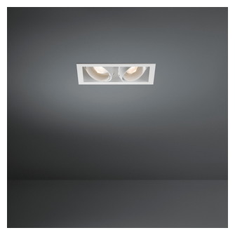 Mini-Multiple Recessed Adjustable GU10 2x White Structure