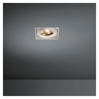 Multiple Recessed Trimless Adjustable AR111 1x DE White Structure