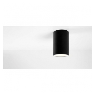 Lotis Tube Surface 85 1x GU10 Black Structure - White Structure