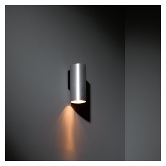 Nude Wall 70 1x PAR20 E27 Aluminium Brushed Anodised