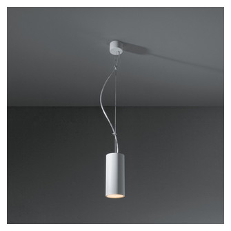 Lotis Tube Suspended 85 1x LED GU10 2700K LE White Structure - White Structure