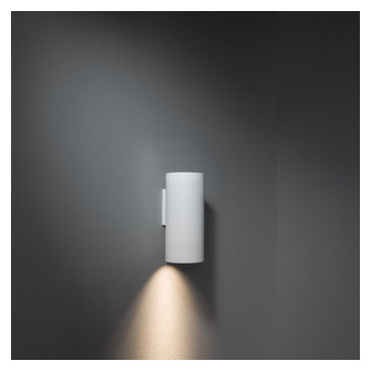 Lotis Tube Wall 85 1x LED GU10 2700K LE White Structure - White Structure