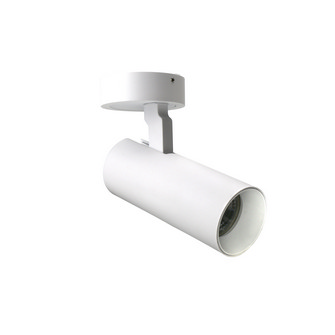 Pipe 10W Vit Tak Spot med vit ring
