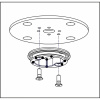 Baseflange 90 White Structure Baseflange 90 White Structure