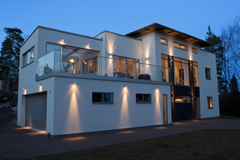 BOK.08 Lampa Utomhus V�gg Alu