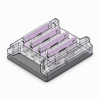 RGB SMD LED to LED connector, 4PIN-10mm PCB RGB SMD LED to LED connector, 4PIN-10mm PCB