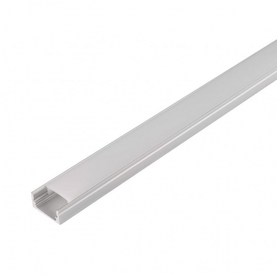 SM1707 Slim profile 17x8mm, anodize silver